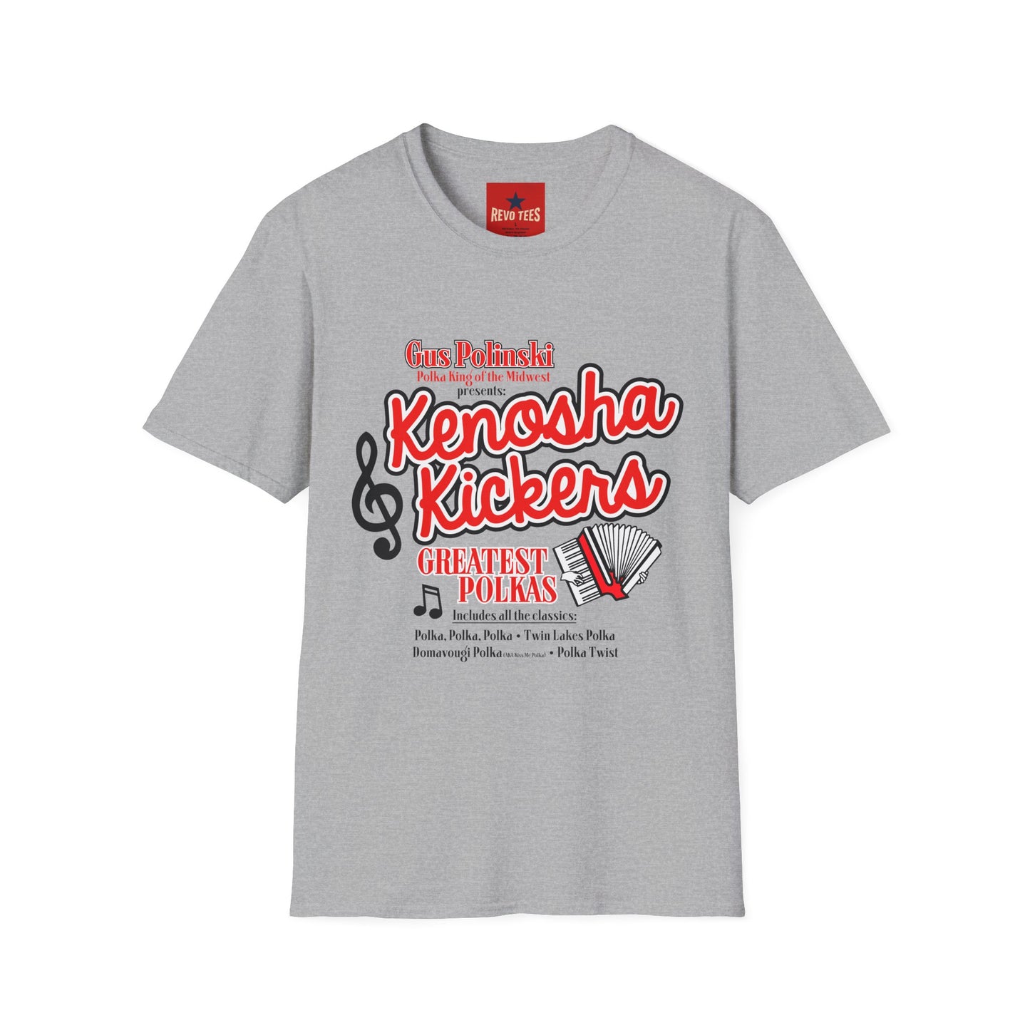 Kenosha Kickers Polka Band T‑Shirt