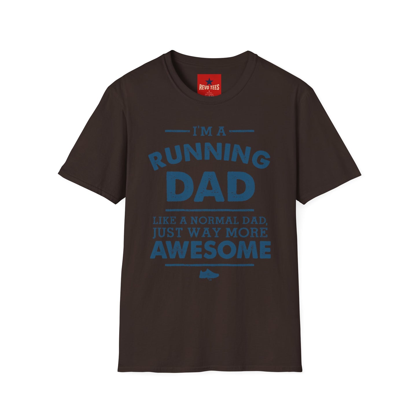 Running Dad T-Shirt — "I’m a Running Dad" Funny Athletic Father’s Tee