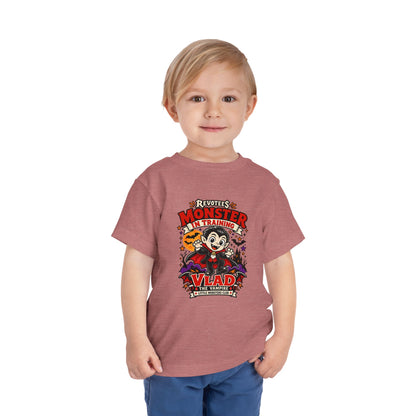 REVOTEES Toddler Monster In Training Tee — 'Vlad the Vampire' Halloween Kids Shirt