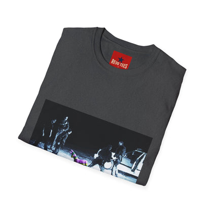 Banksy T-Shirt — Moody Night Street Scene Graphic Tee (12/05/01)