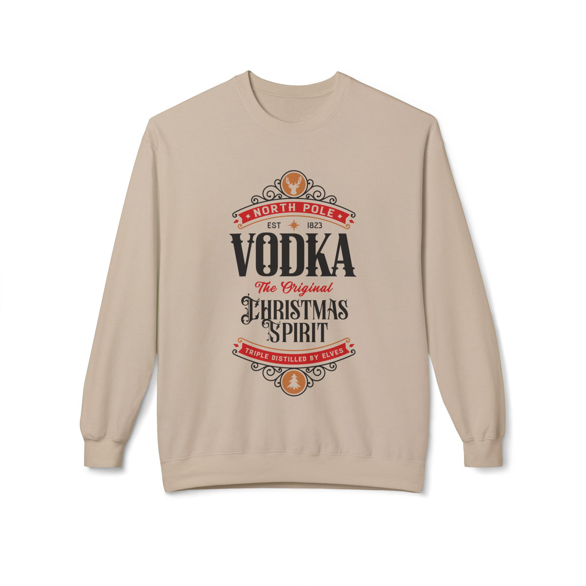 North Pole Vodka — Made by Elves: The Original Christmas Spirit Sweatshirt