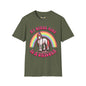 Revotees Unicorn Rainbow My Other Ride Is a Unicorn Retro Graphic T-Shirt - alternate view 6