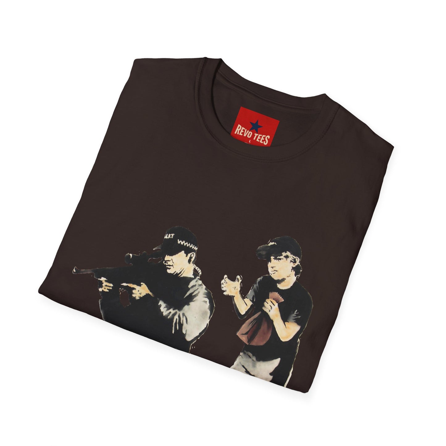 Banksy Sniper Graphic T-Shirt