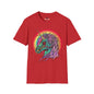 Psychedelic Zombie Unicorn — Rainbow Retro Mythical Tee