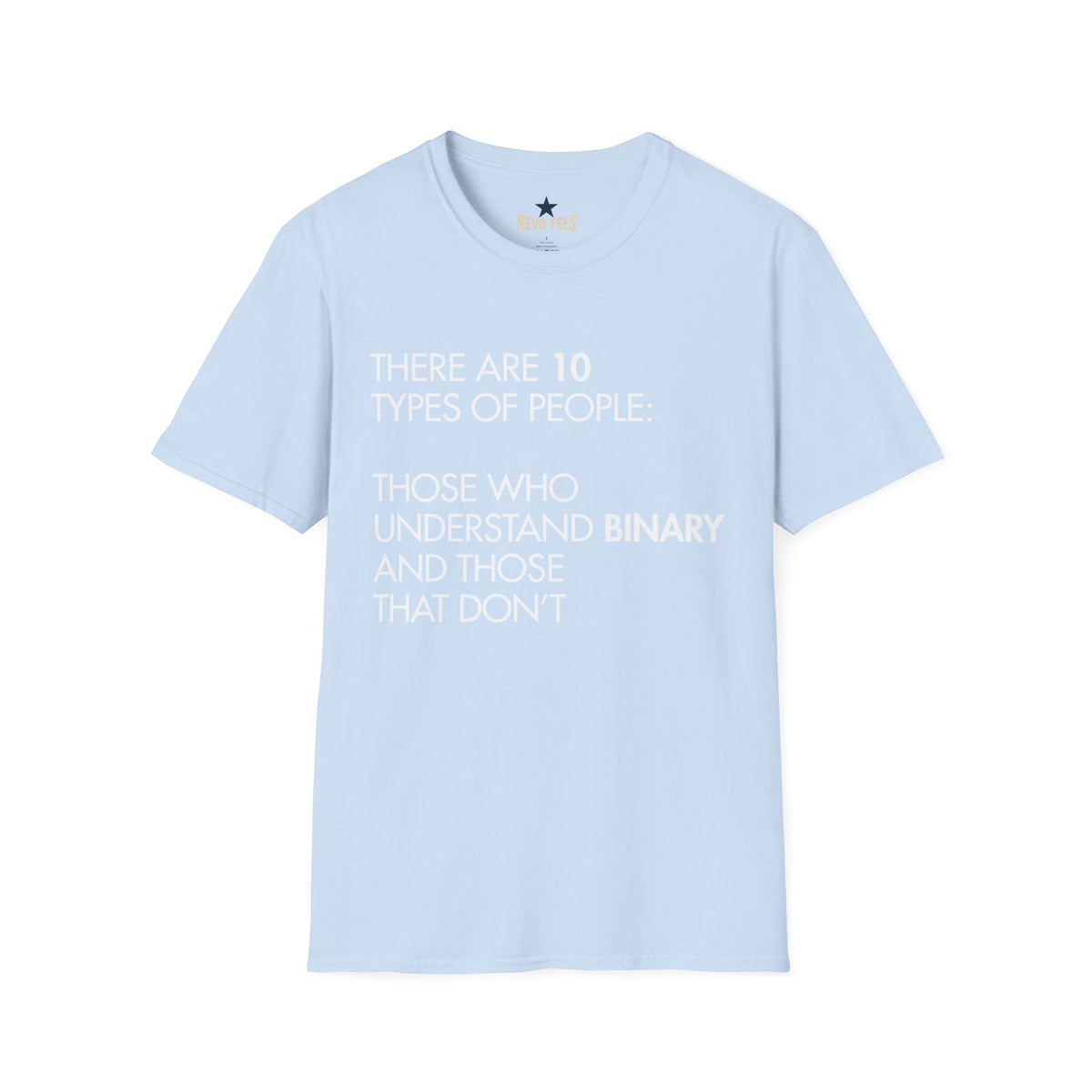 Revotees Binary Problems Unisex Softstyle T-Shirt - alternate view 6