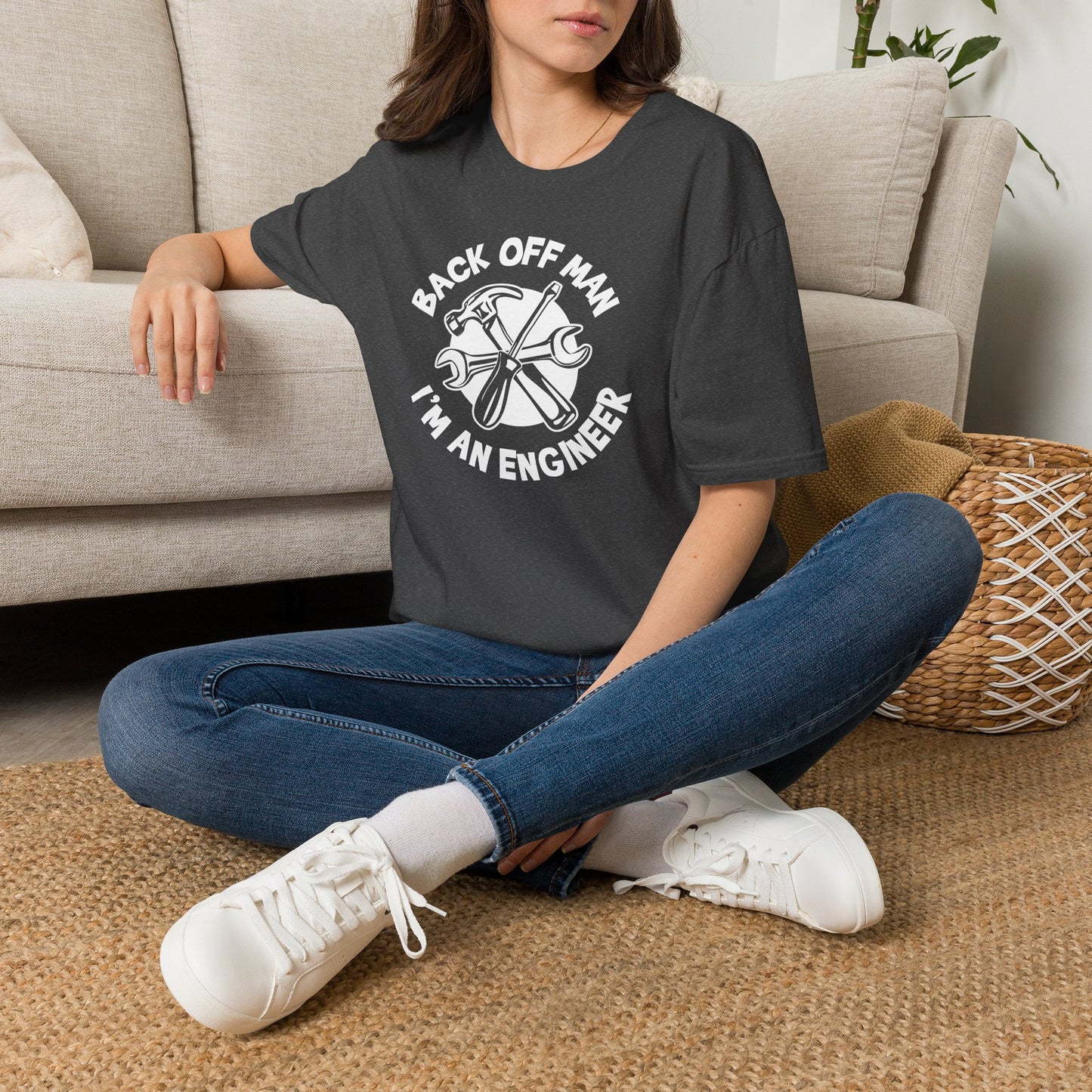 Engineer T-Shirt — "Back Off Man I'm An Engineer" Mechanical Tools Tee