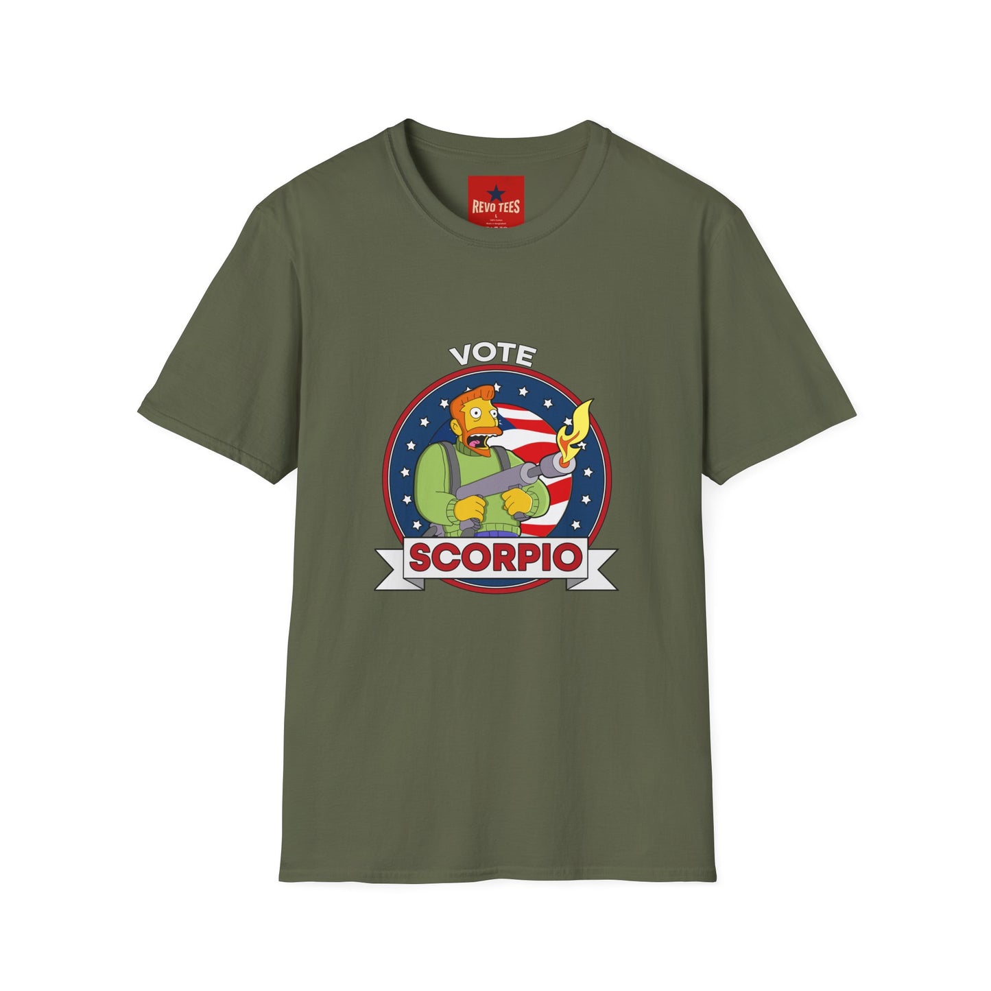 Vote Scorpio T-Shirt — Zodiac Political Humor Tee