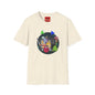 Retro Cartoon Monster Crew T-Shirt — 80s TV Horror Parody Graphic Tee