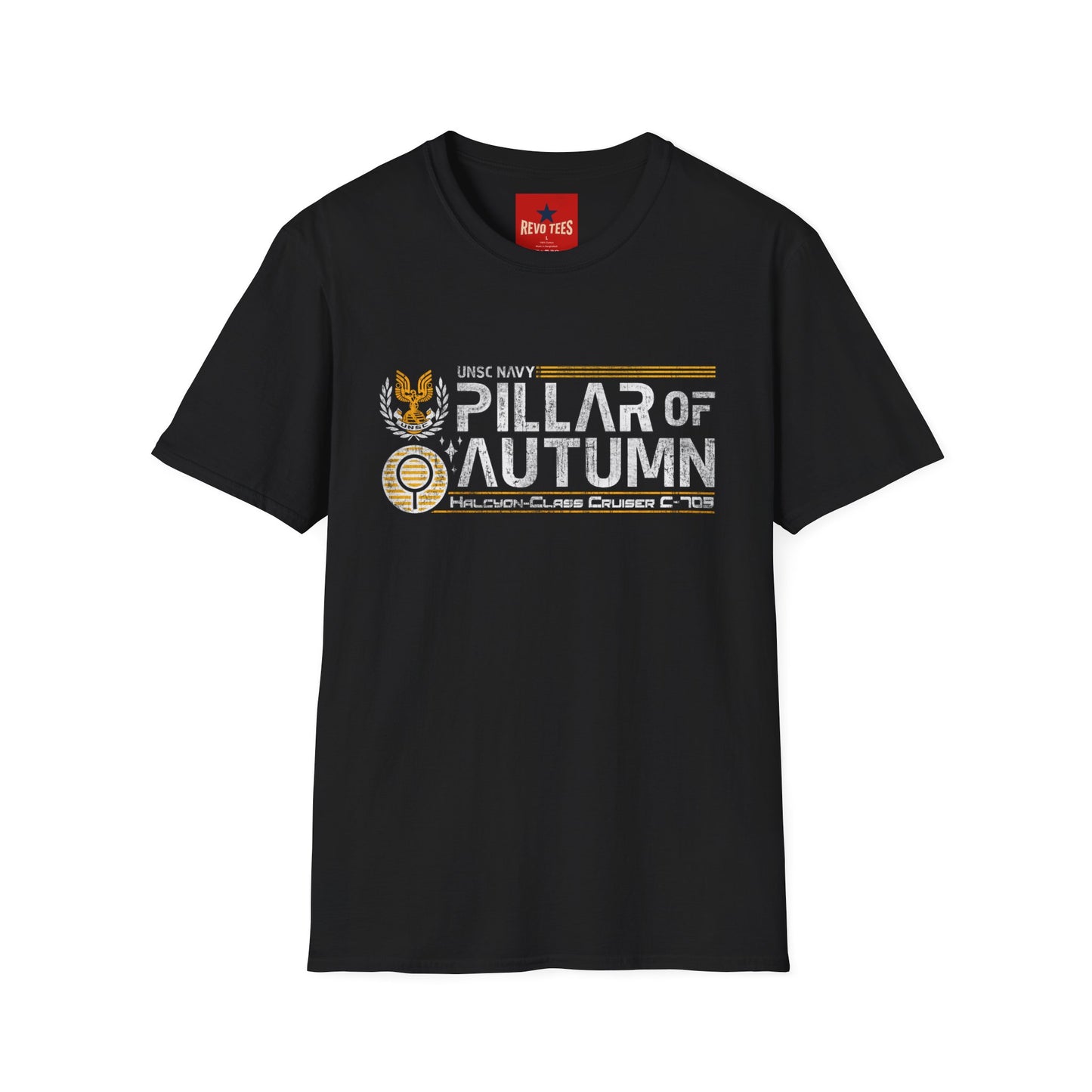 Pillar of Autumn T‑Shirt — Halo Inspired Military Sci‑Fi Tee