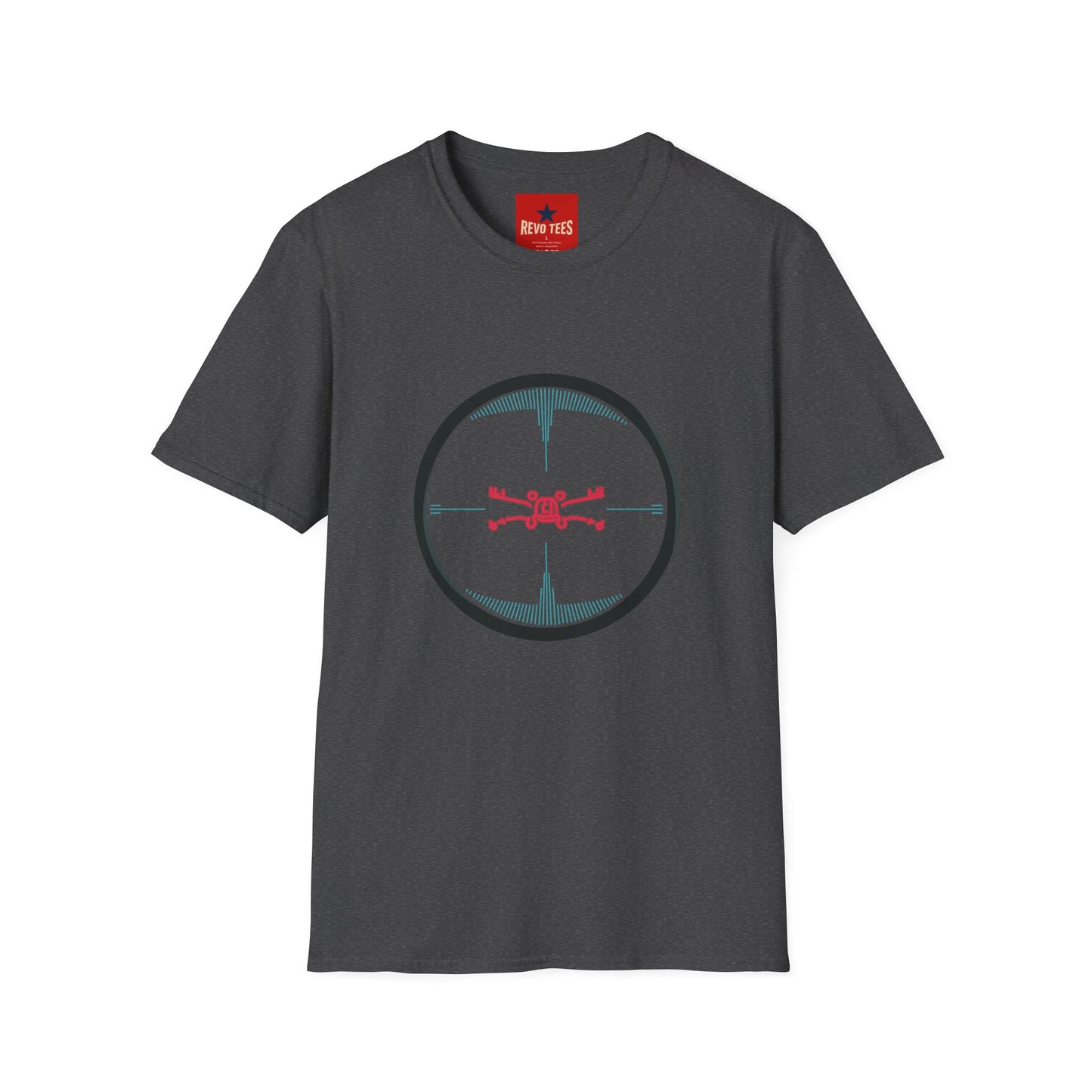 Drone Crosshair T‑Shirt — Minimalist FPV Pilot Tee