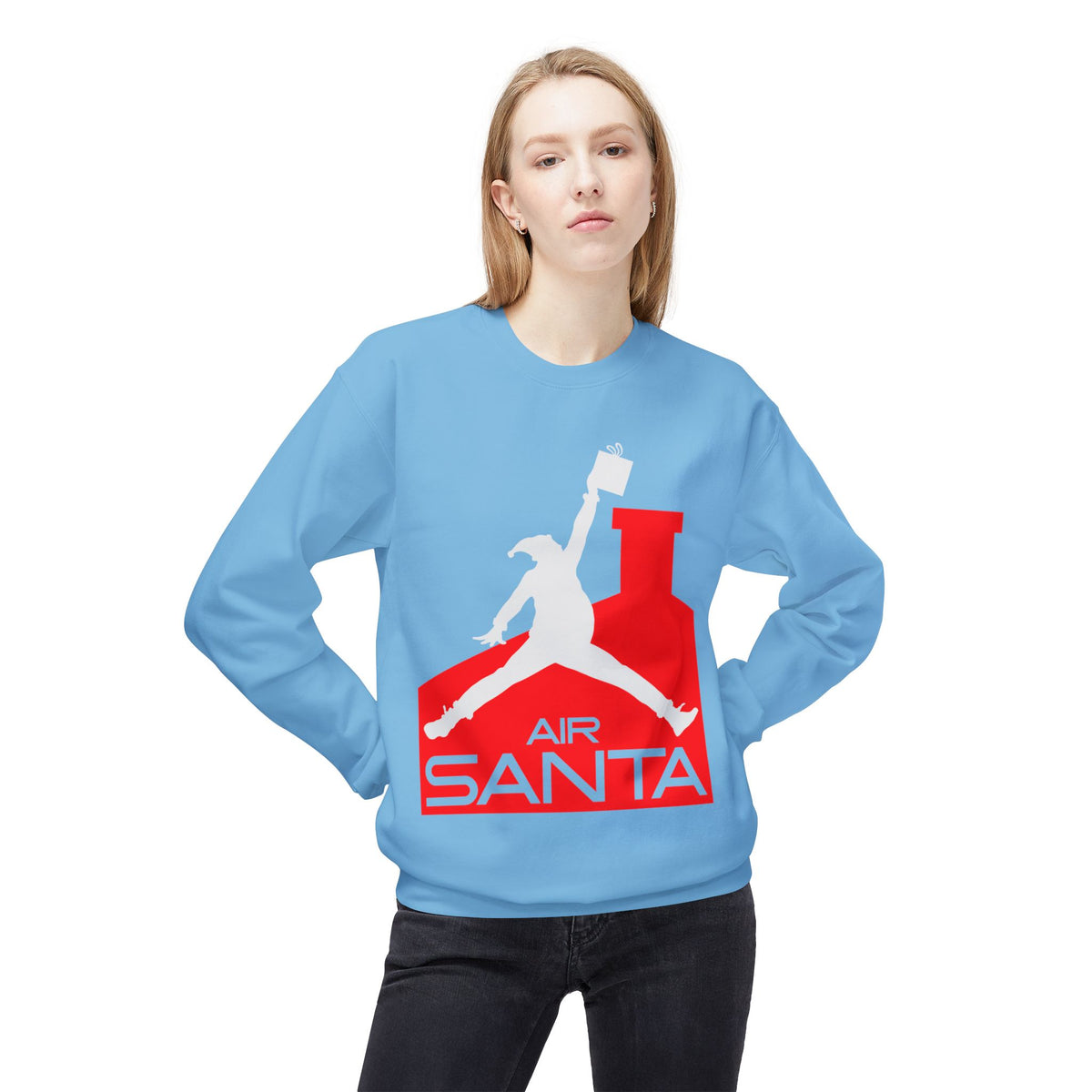 'Air Santa' Holiday Jump Logo Christmas Sweater