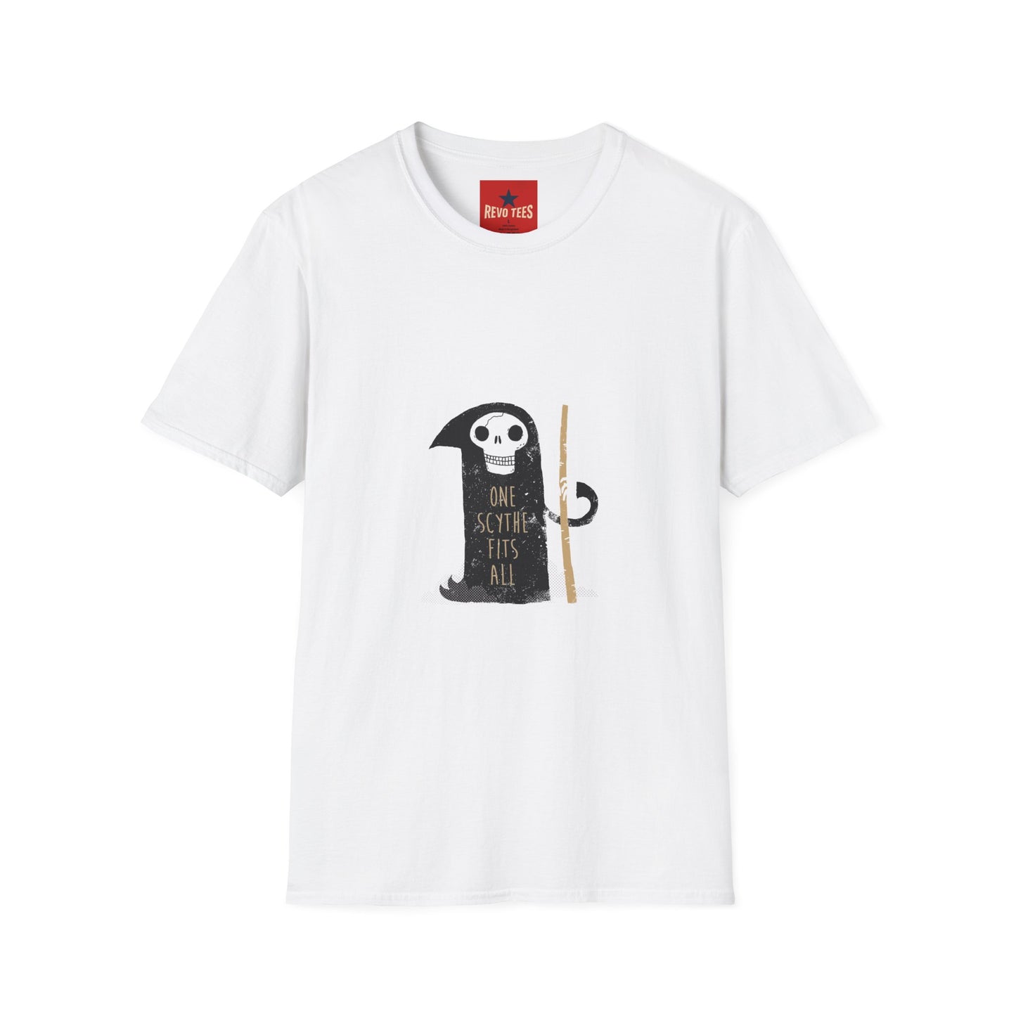 One Scythe Fits All - Unisex Softstyle T-Shirt