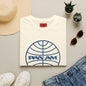 Pan Am Retro Logo T-Shirt — Vintage Airline Travel Tee