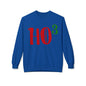 Christmas HO — Festive Red & Green Holiday Crewneck Sweatshirt