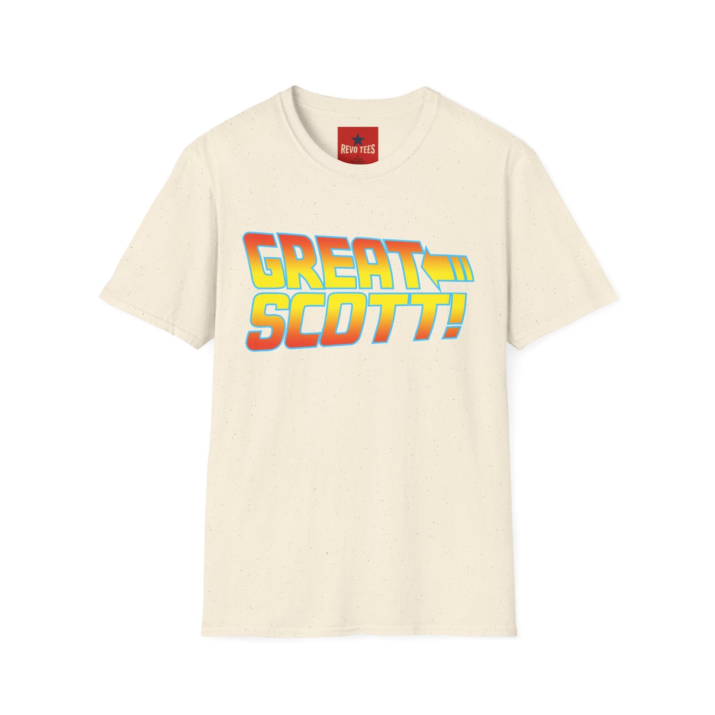 Great Scott! T-Shirt — Retro 80s Movie Quote Tee