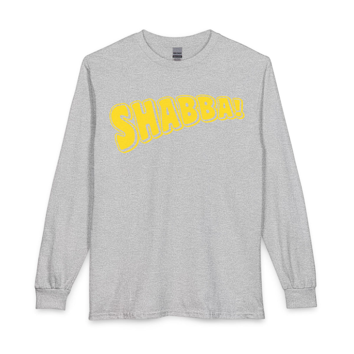Revotees Shabba Retro Yellow Logo Long-Sleeve Shirt - alternate view 3