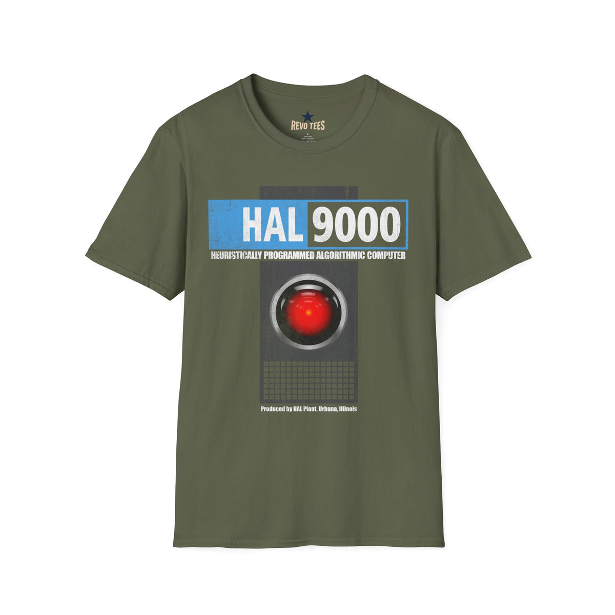 Revotees Hal 9000 Retro Ai Computer Sci Fi T-Shirt - alternate view 4