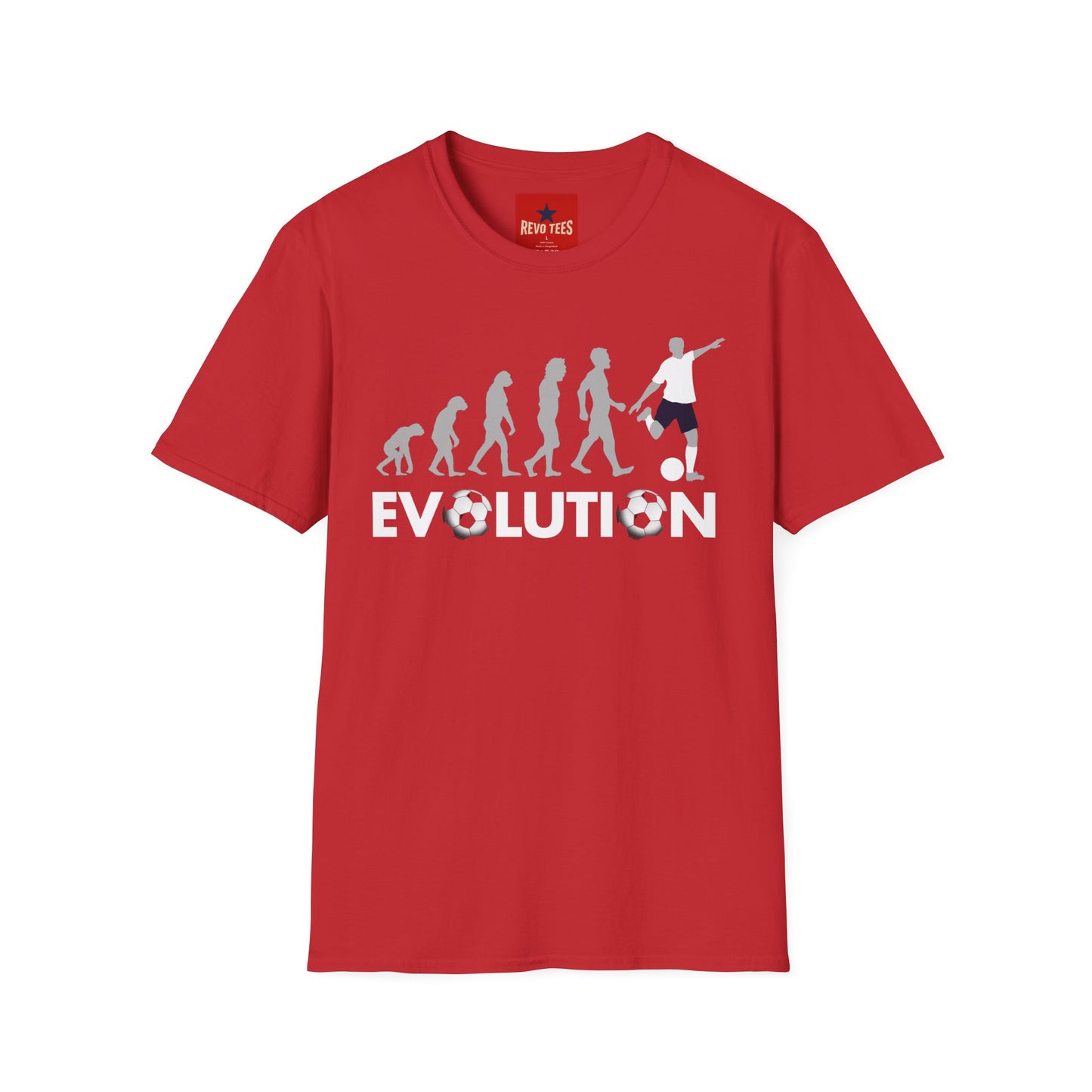 World Cup 2026 - Soccer Evolution T-Shirt — Evolution to Football Player Graphic Tee