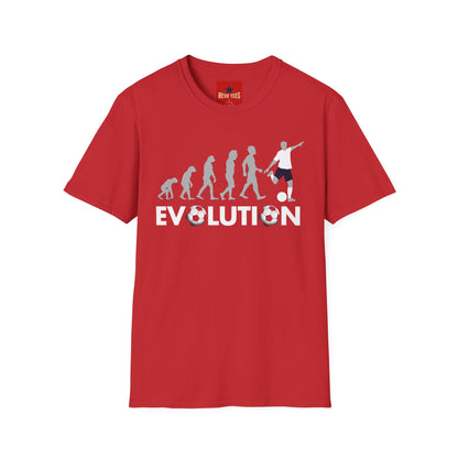 World Cup 2026 - Soccer Evolution T-Shirt — Evolution to Football Player Graphic Tee