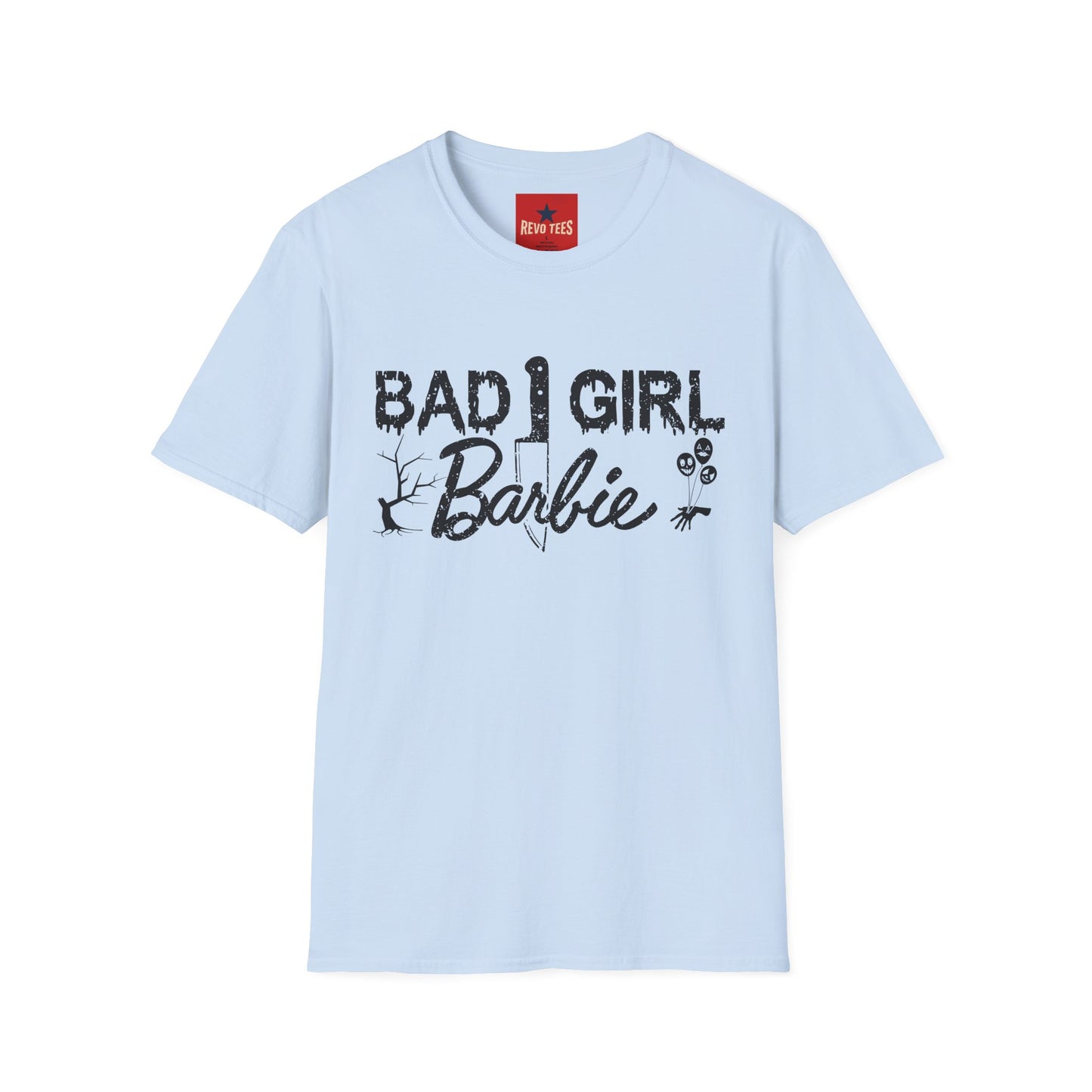 Bad Girl Barbie T-Shirt — Edgy Goth Barbie Graphic Tee