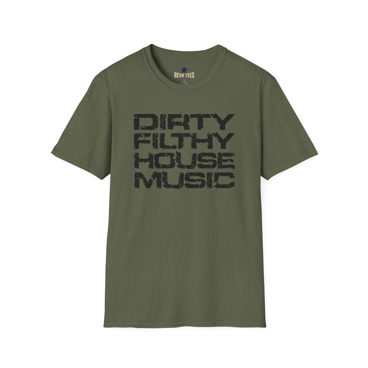 Revotees House Music Dirty Filthy House Music Graphic for Djs Edm Fans T-Shirt