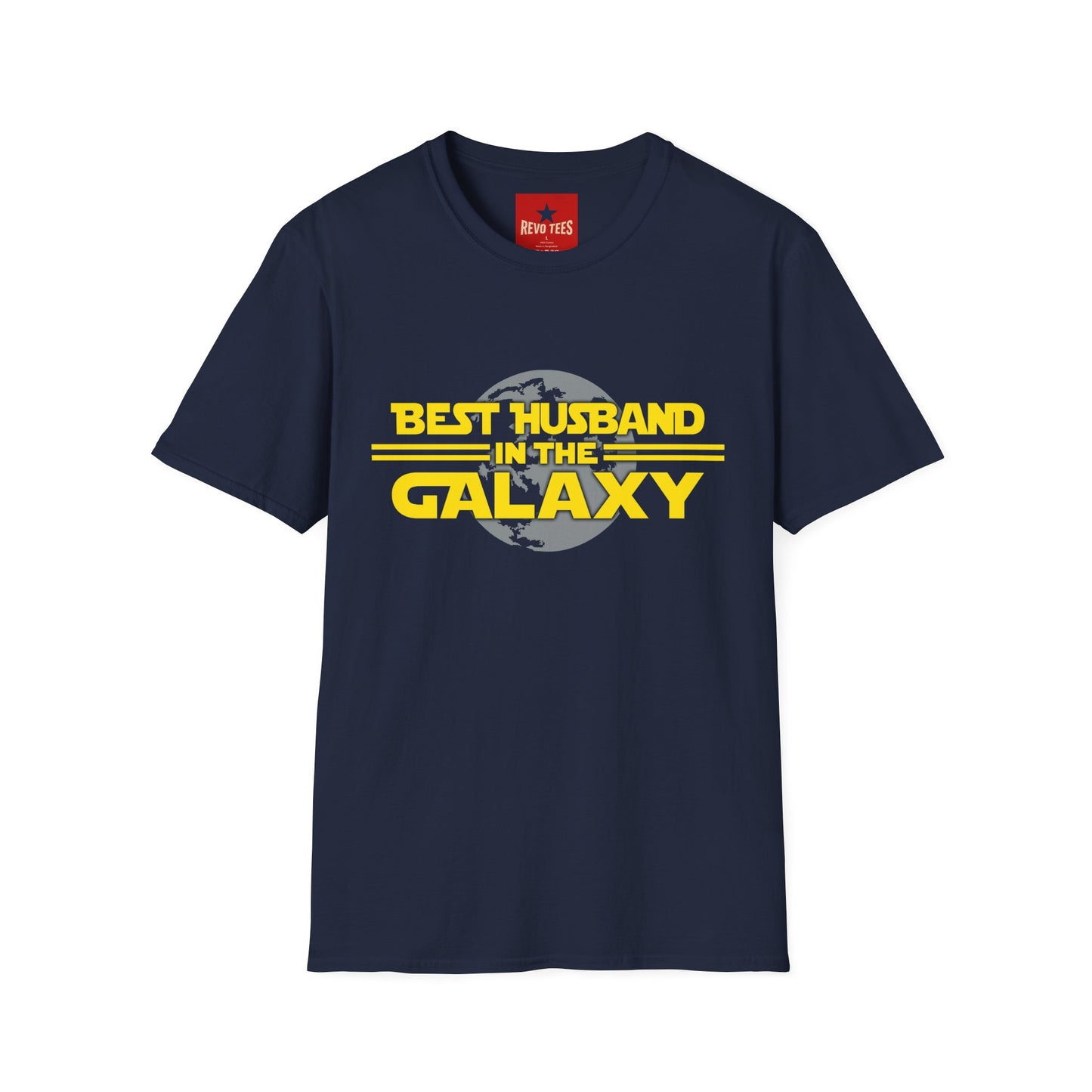 Best Husband in the Galaxy T-Shirt — Funny Sci‑Fi Gift for Him