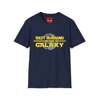 Best Husband in the Galaxy T-Shirt — Funny Sci‑Fi Gift for Him