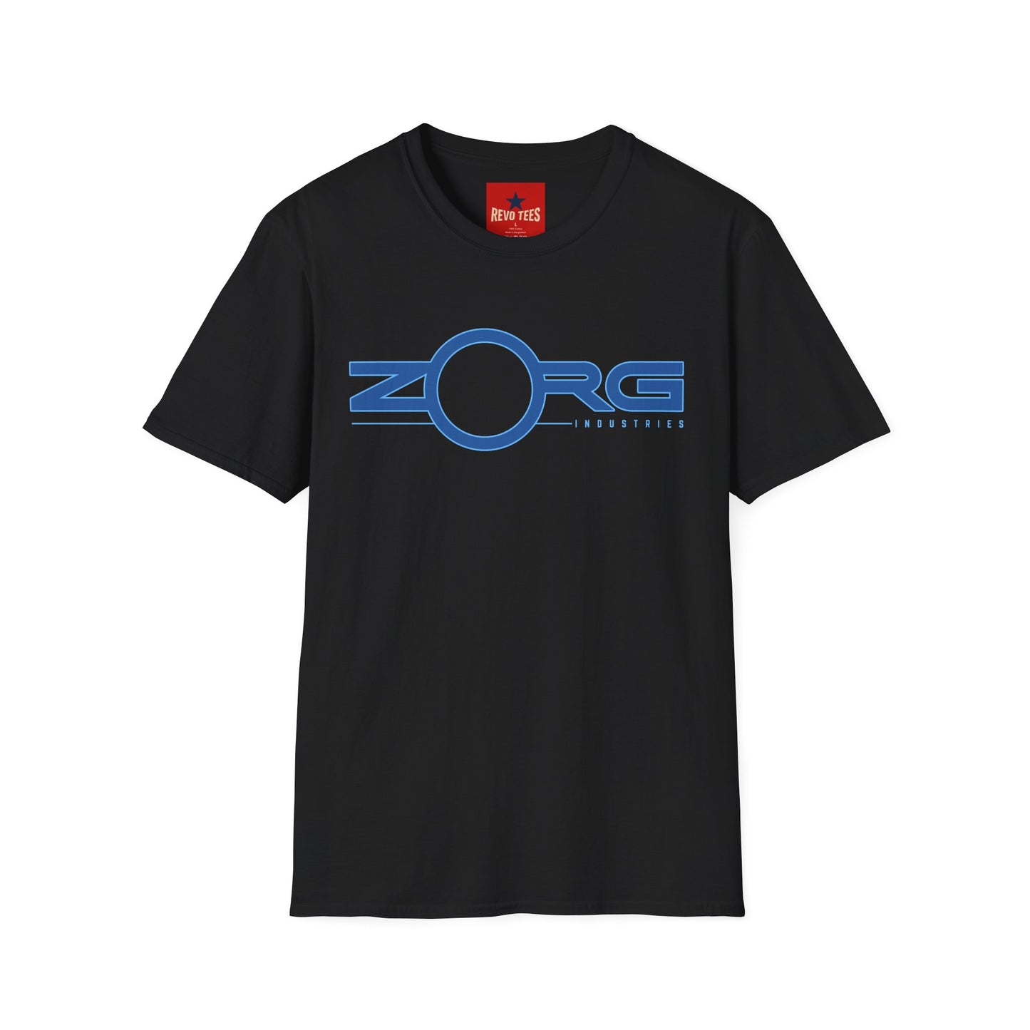 Zorg Industries Logo T-Shirt — Retro Sci‑Fi Graphic Tee