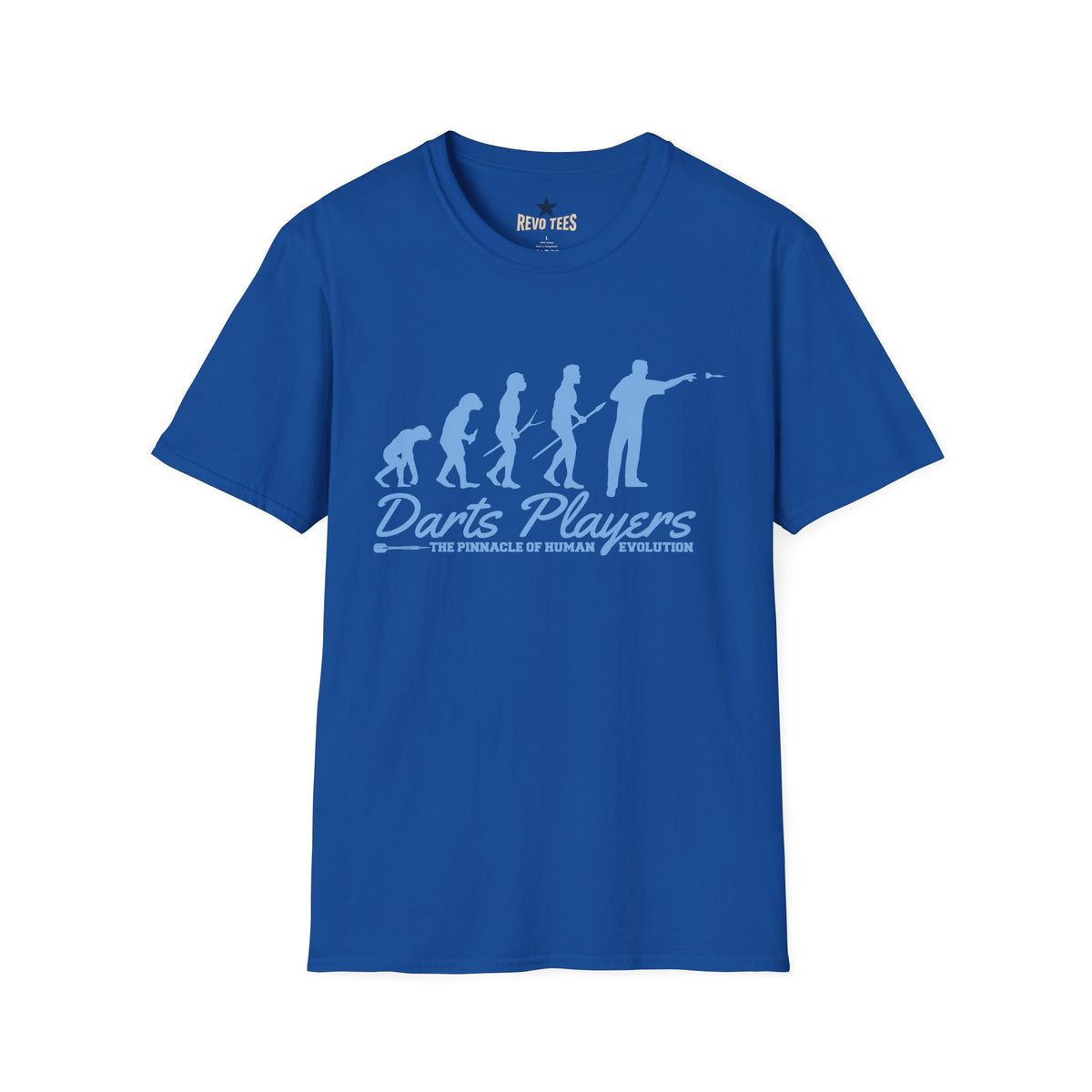 Revotees Darts Players Evolution Funny Darting Evolution Graphic for Players Fans T-Shirt - alternate view 10