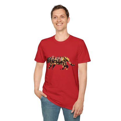 Banksy Graffiti Tiger T-Shirt — Urban Street Art Cat Tee