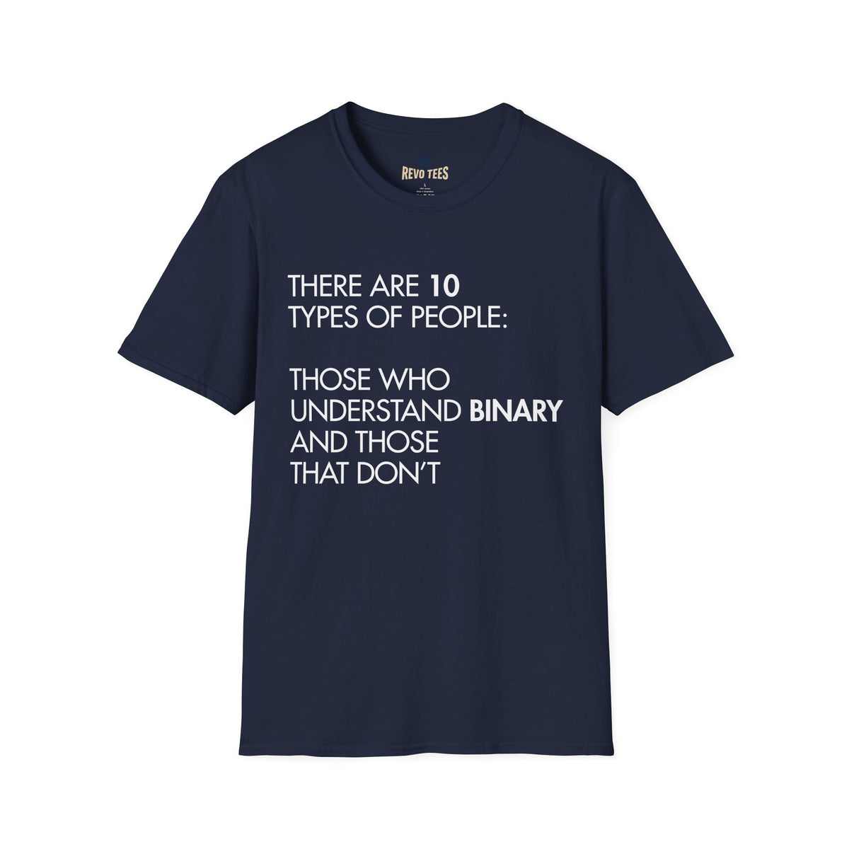 Revotees Binary Problems Unisex Softstyle T-Shirt - alternate view 8