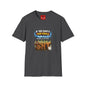 If You Empty Your Vowels Funny Graphic T-Shirt — Humorous Toilet Joke Tee