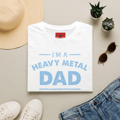 Heavy Metal Dad T-Shirt — "I’m a Heavy Metal Dad" Graphic Tee for Proud Fathers