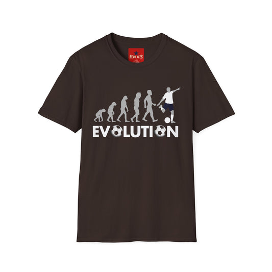 Soccer Evolution T-Shirt — Football Player Evolution Graphic Tee