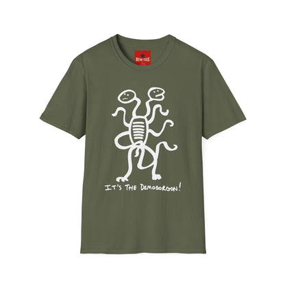 Hydra Doodle T-Shirt — "It's the Demogorgon" Graphic Tee