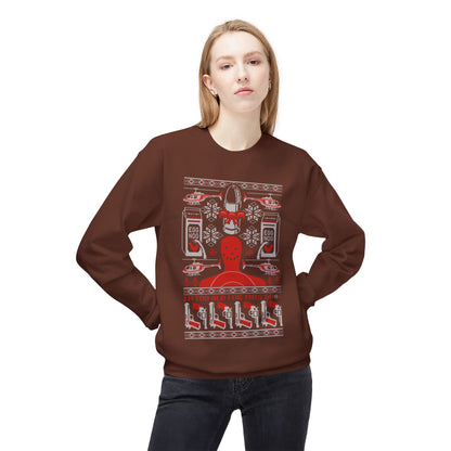 Lethal Knitting - Too Old For This Sh!t Christmas Ugly Sweater