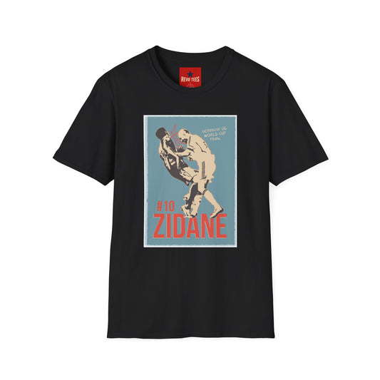 Revotees World Cup 2026 France Headbutt Soccer 2006 World Cup Retro Football T-Shirt - alternate view 2