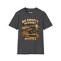 REVOTEES No Diggity No Doubt Retro Graphic Tee — Vintage Vegas Nightshirt Design
