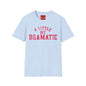 A Little Bit Dramatic T-Shirt — Playful Quote Graphic Tee
