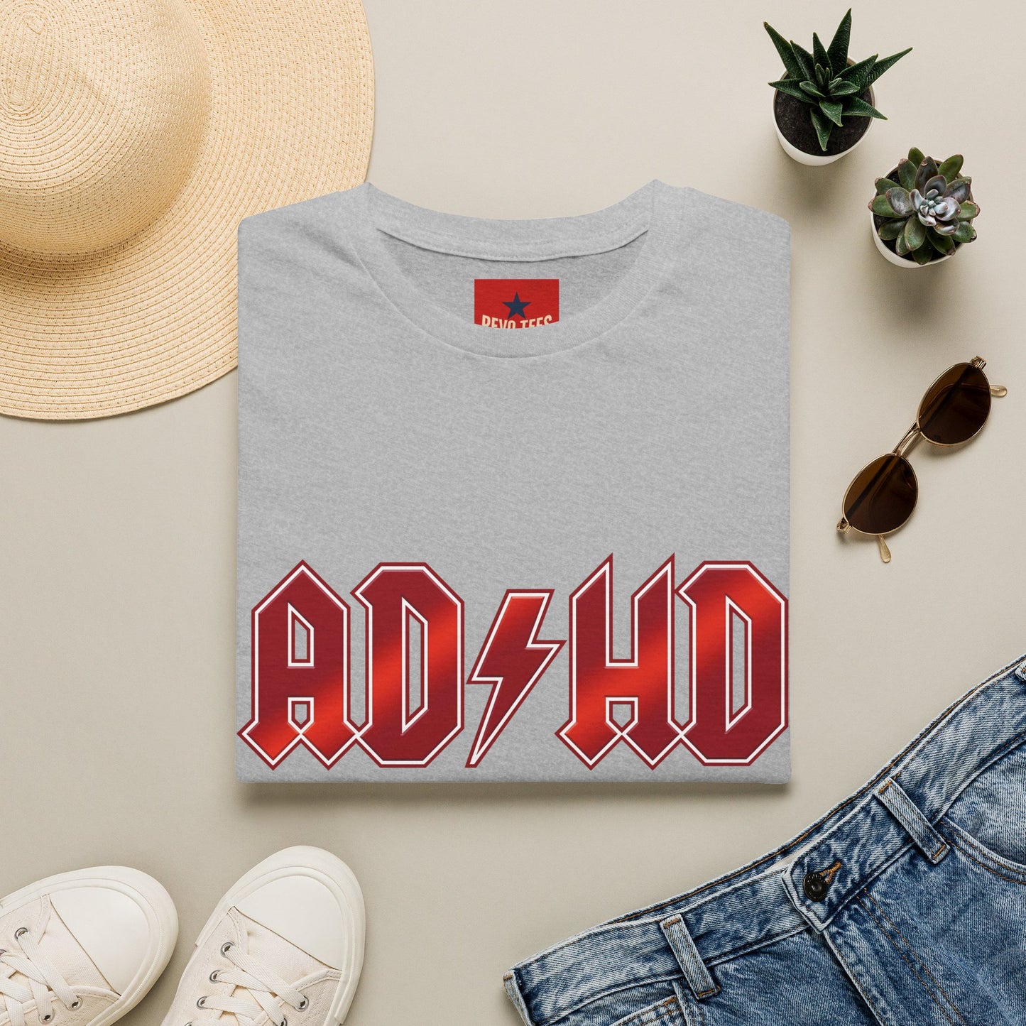 ADHD - Funny Unisex Softstyle T-Shirt