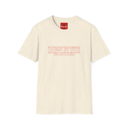 Born in the Eighties T-Shirt — Retro 80s Vintage Typography Tee