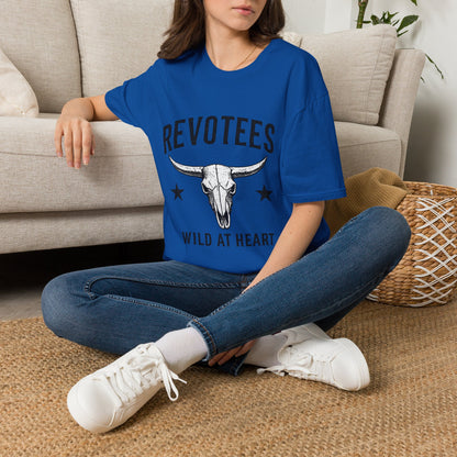 Revotees Bull Skull T-Shirt — Wild at Heart Western Graphic Tee