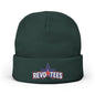 Embroidered 'Revotees' Star Knit Beanie — Patriotic Winter Hat