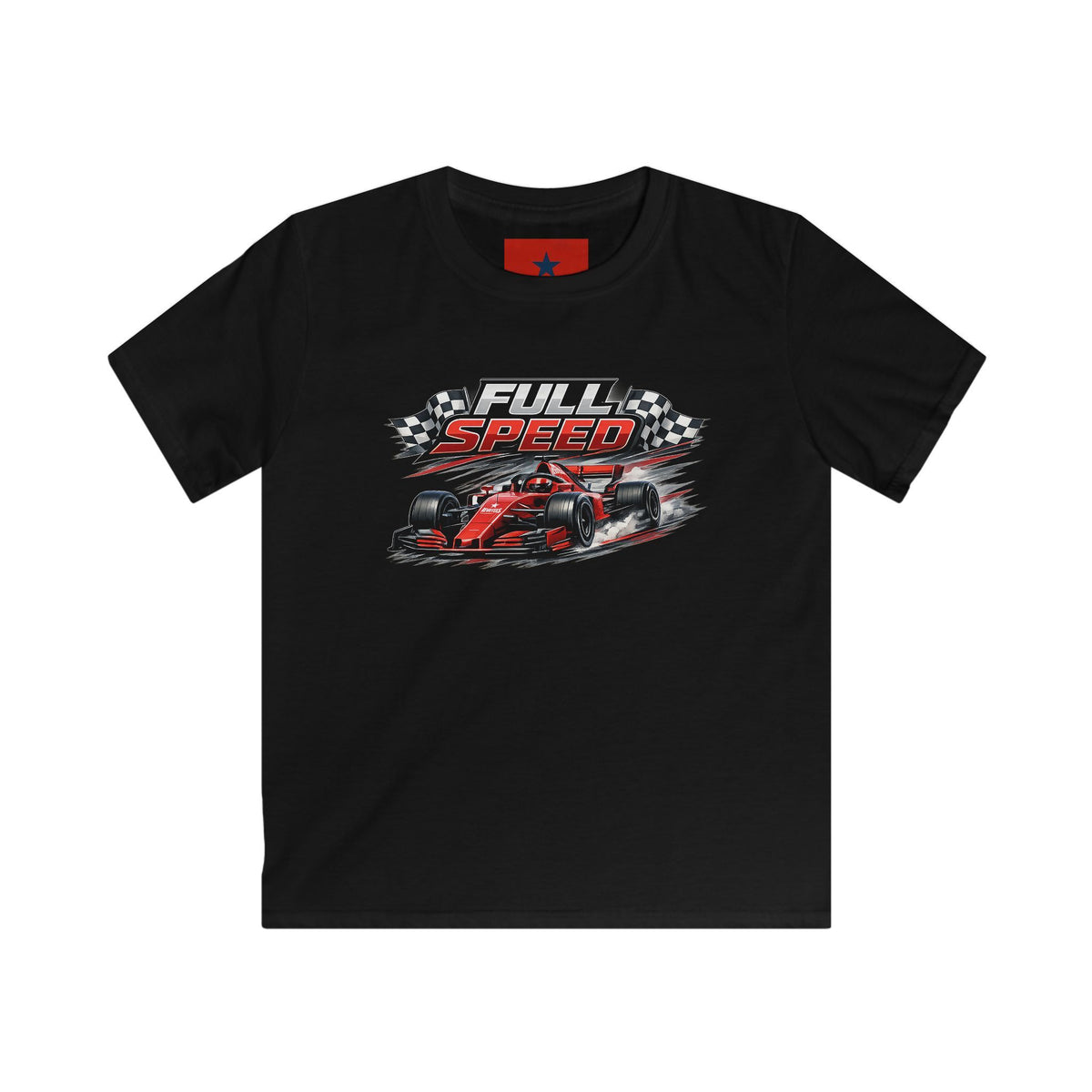 Revotees Kids Lil Trucker Monster Truck Kids Cute Off Road Cartoon Top T-Shirt - alternate view 4