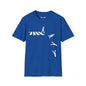 Revotees Beatles Zebra Crossing Funny Unisex Softstyle T-Shirt - alternate view 7