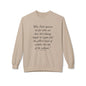 Christmas Quote — 'When Santa squeezes his fat white ass...' Holiday Crewneck Sweatshirt