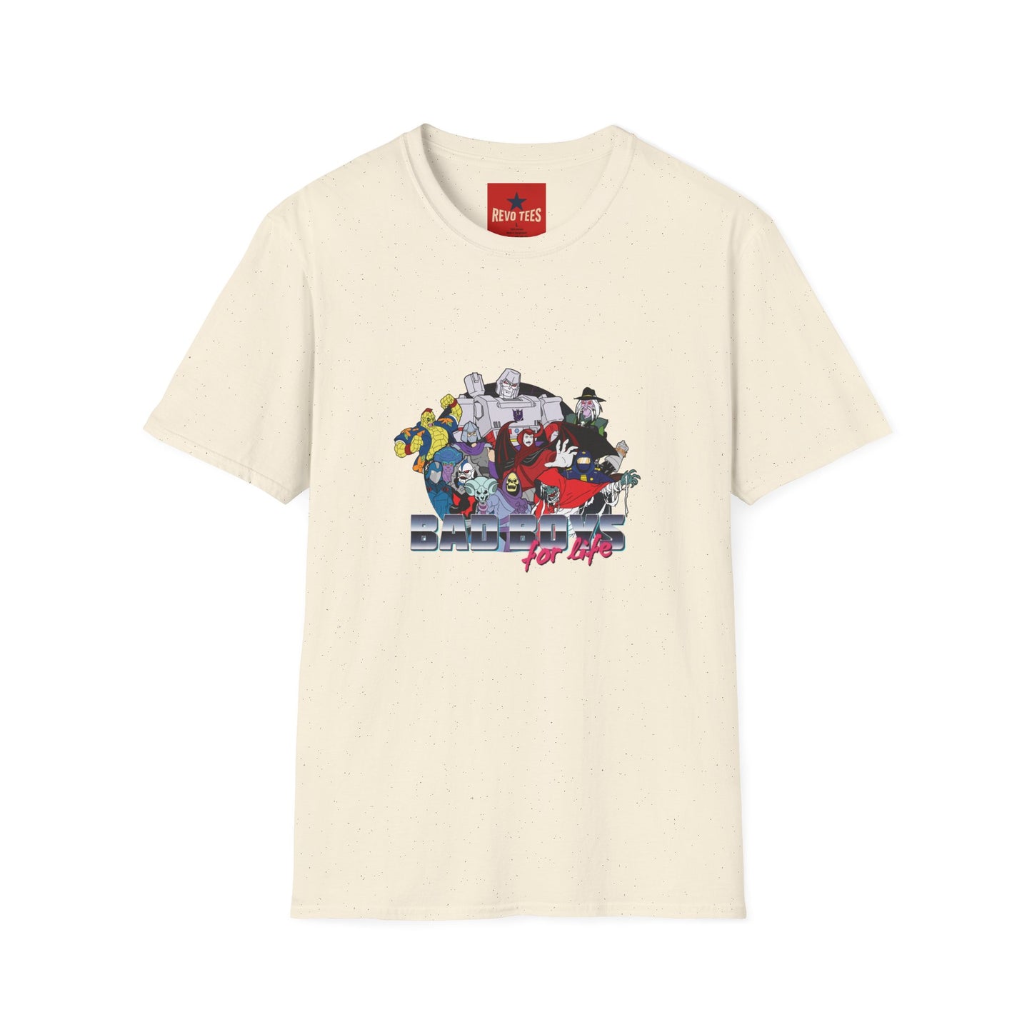 Villain Squad Graphic T-Shirt — Retro Comic Supervillains Design