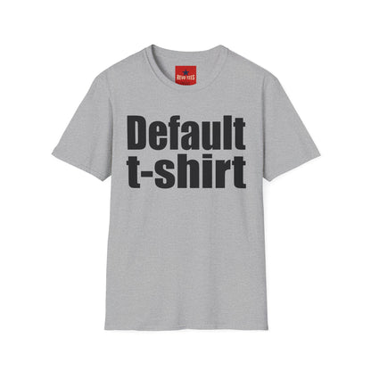 Default T-Shirt Graphic Tee — Minimalist Statement Shirt