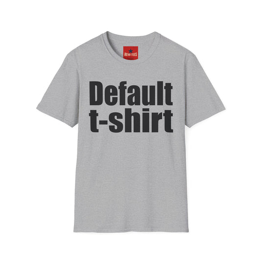 Default T-Shirt Graphic Tee — Minimalist Statement Shirt