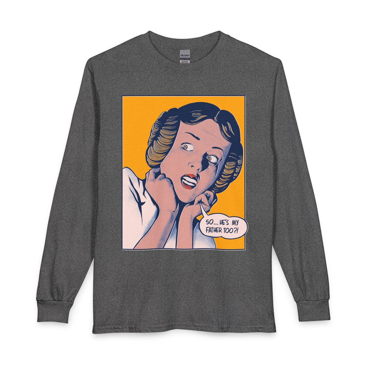 Revotees Princess Leah Long-Sleeve So Hes My Father Too Graphic T-Shirt - alternate view 5